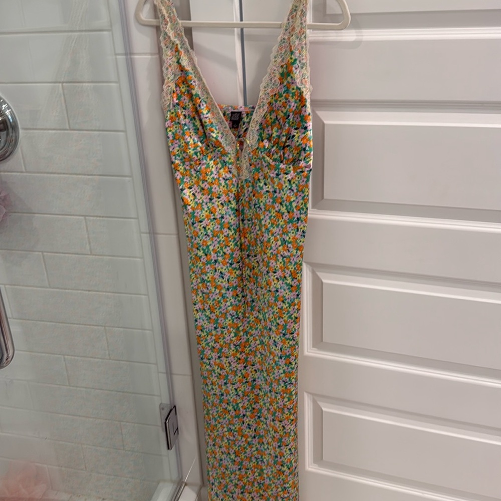 Floral maxi dress